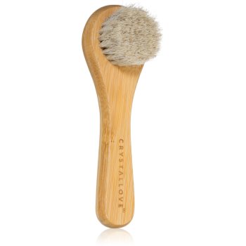 Crystallove Bamboo Face Brush perie pentru curățarea profundă a tenului - imagine 2